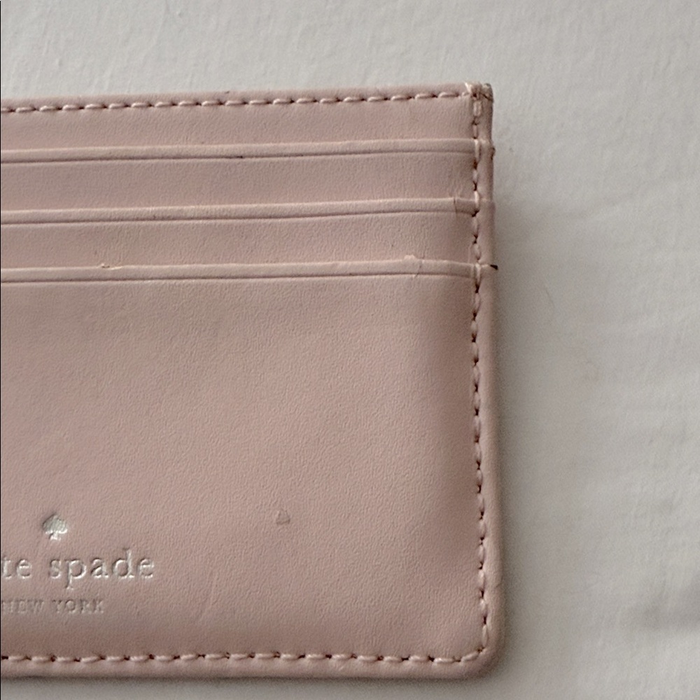 Coach Pink ID card wristlet and Kate Spade Mauve Card Holder Set - Picture 11 of 15